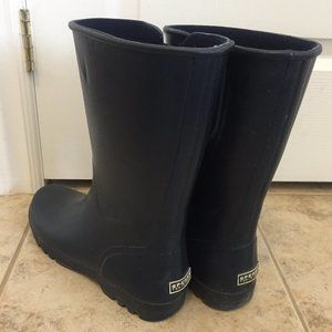 Sperry Navy Rain Boots